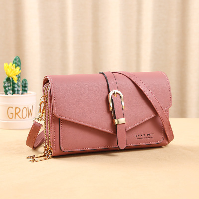 New Mobile Phone Bag Women's Wallet Korean-Style Large Capacity Multi-Functional Shoulder Bag Mid-Length Clutch