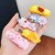 DIY Barrettes Side Clip Material Package Children Student Online Red Cartoon Cute Handmade Cream Glue