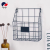 Nordic Iron Wall Hanging Magazine Rack Simple Modern and Unique Bedroom Book Shelf Living Room Wall-Mounted Punching-Free Bookshelf