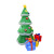 Cross-Border Christmas Courtyard Decoration Foreign Trade Luminous Inflatable Christmas Tree Gift Bag Christmas Candy Crutch
