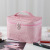 New Net Red Cosmetic Bag Korean Style Large Capacity Girl Heart Portable Travel Toiletry Bag Factory Wholesale