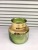 Nordic Light Luxury Small Mouth Gold-Painted Glass Vase Transparent Geometric Green Flower Arrangement Ornaments Living Room Decorations Wholesale