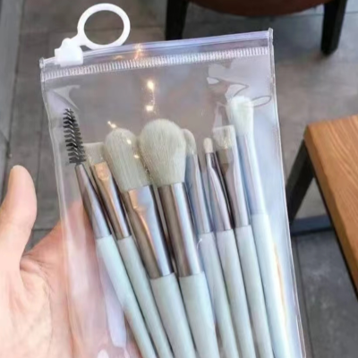 Small Storage Bag Makeup Brush Storage Portable 8 Brushes Full Set Eye Shadow Brush Concealer Brush