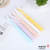 Transparent Plastic Canned 8 Pieces a Can of Colorful Children Soft-Bristle Toothbrush from Teeth Healthy Smile Often Bloom