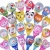 Children's Day Stall Push Drainage Activity Hand-Held Bar Cartoon Hand Stick Aluminum Film Balloon Street Sweeping Gift Balloon