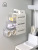 Bathroom Wall-Mounted Cotton Swab Storage Box Dormitory Punch-Free Flip Storage Box Hair Band Mini Glove Box