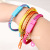 New No. 5 Colorful Zipper Bracelet Children's Smart Sport Bracelet Yiwu Small Commodity Stall Products Wholesale