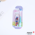 Baby Oral Cleaning Tools Soft Fur Fashion Children's Toothbrush Color Toy Inner Transparent Suction Card Packaging