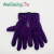 Winter Polar Fleece Single Color Fleece Embroidery Embroidery Gloves Fleece Outdoor Gloves Warm Women's Gloves