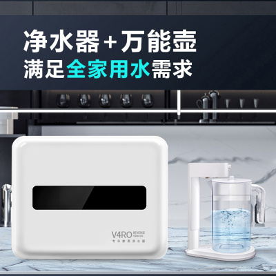 No Electric Reverse Osmosis RO Water Purifier Kettle Double Water Outlet