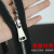 No. 3 No. 5 No. 8 Pull Head Nylon Metal Resin Hanging White Silver High-Grade Zinc Alloy Zipper Puller Zipper Spot Goods