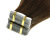 Wig Set European and American Style Wig Hair Extension Tape Hair Extension Film Hair #8 Real Human Hair Brush Glue Hair