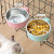 anti-overturning plastic hanging dog bowl stainless steel dr