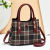 Factory Wholesale Women's Bag 2021 New Fashion Plaid Shoulder Handbag Large Capacity Versatile Messenger Bag for Women