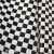 Black and White Chessboard Plaid Leather Fabric  Plaid Black and White Leather Sofa Bag Artificial Leather Handmade DIY