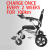 Electric Wheelchair Automatic Folding Scooter Lightweight Disabled Car Electric Brushless Wheelchair Elderly Scooter