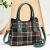 Factory Wholesale Women's Bag 2021 New Fashion Plaid Shoulder Handbag Large Capacity Versatile Messenger Bag for Women