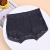 Women's High Elastic Lace Package Hip Mid-Rise Triangle Anti-Wardrobe Malfunction Base Mesh Young Lady Cotton Crotch Safety Boxers