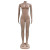 Factory Direct Sales Big Chest Hip-Lifting European and American Female Model Headless New Plastic Drop-Resistant Full Body Mannequin Clothing Props