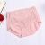 Women's Cotton High Waist Postpartum Belly Contraction Hip Lifting Underwear Briefs Pure plus Size Cotton Exquisite Pattern Mother Triangle