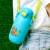 Children's Thermos Mug Stainless Steel Cute Straw Water Cup Baby Student Convenient Strap Outing Kettle Lock Sticker