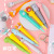 Creative Elementary School Student Decompression Gel Pen Cute Cartoon Style Vent Slow Rebound Decompression Pen Black Signature Ball Pen