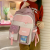 Style Primary School Girls Japanese and Korean Junior and Middle School Students Backpack Large Capacity Simple Backpack