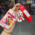 Boutique Mario Card Case Keychain Cartoon Student Card Bus Pass Protective Case Pendant