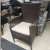 Factory Direct Sales Rattan Chair Coffee Table 5-Piece Outdoor Occasional Table and Chair Coffee Shop Table and Chair 