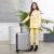 Factory Single Pole Business Universal Wheel Trolley Case Boarding Luggage and Suitcase
