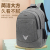 Backpack Simple Fashion Trend Schoolbag Casual College Student Business Travel Computer Backpack Quality Men's Bag