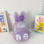 2022 New Kindergarten Backpack Burden Relief Spine Protection Sequins Rabbit Ears Children's Bag Cartoon Backpack Female Wholesale