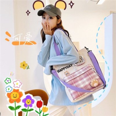 2022 Summer New Universal Women's Bag Nylon Cloth Shoulder Portable Shoulder Bag Zipper Other Average Size