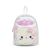 Factory Wholesale New Children's Bags Women's Korean-Style Cute Backpack Fashion Cartoon Cat Sequined Backpack
