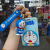 Boutique Pokonyan Card Holder Keychain Cartoon Student Card Bus Pass Protective Case Pendant