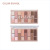 Color School Color School Streamer Fireworks 16 Color Eye Shadow Blush Highlight Repair Makeup Palette Beginner