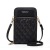 Foreign Trade Factory New Embroidered Mobile Phone Bag Shoulder Crossbody Retro Female Rhombus Large Wallet Coin Purse Card Holder Y116