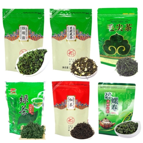 Wholesale Supermarket Bags tea Small Black Tea Jasmine Tea Maojian Green Tea Biluochun Tieguanyin Oolong Tea