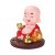 Ruyi Smiling Buddha Solar Energy Little Shaking Head Monk Car Zen Ornament Decorative Light Energy Doll Home Car Supplies