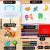 Painting Template Set Children's Early Education Coloring Crow Learning Drawing Tools Beginner Graffiti Drawing Template