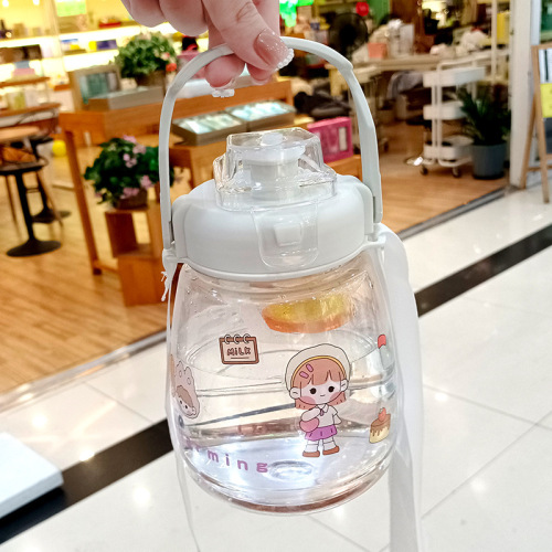 big belly water cup wholesale summer new gao yan value straw cup children‘s water cup large capacity plastic cup large