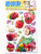 Fruit Layered Concave-Convex PVC Sticker 3D Stickers DIY Children Little Kids Notepaper Large Size Indoor Stickers
