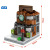 City Mini Street View Building House Compatible with Lego Building Blocks Puzzle Assembling Cross-Border Toy Model