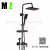 Bathroom Wall-Mounted Bathroom Bathtub Shower Faucet Set with Bidet Sprayer