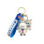 Sailor Doll Bear Acrylic Key Chain Transparent Double Wall Cute Simple Creative Couple Student Cars and Bags Hanging Ornaments