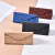 Factory Wholesale Triangle Folding Glasses Case Pu Sun Sunglasses Case Custom Leather Handmade Wallet Glasses Storage Box