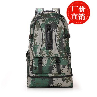 Backpack Large Capacity Youth Student Schoolbag 50 L Oxford Cloth Leisure Climbing Outdoor Camping Computer Bag