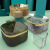 Spice Box Combination Set Seasoning Box Household Kitchen Sugar Salt MSG Storage Box Storage Box Integrated