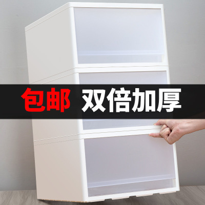 Camping Sorting Box for Collection Wholesale Plastic Toy Storage Box Wardrobe Quilt Clothes Underwear Drawer Storage Box