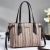 2022 New Style Striped Inkjet Texture Western Style Large Capacity One Shoulder Crossbody Texture Cross-Border Women's Bag Factory Direct Supply